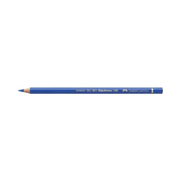 6 Stück Faber-Castell Künstlerstift Polychromos, 110143, blau, rund 4005401101437 Faber-Castell